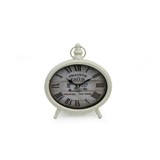 Clock Round White Keys