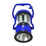 Solar Lantern with Torch - Blue, Orange, Red