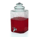Glass Beverage Dispenser - Glass Jar 10l