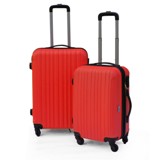 Luggage - ABS 2 Pcs Trolley - Avail in Red, Navy or Blue