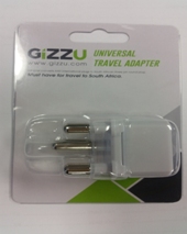 GIZZU UNIVERSAL TRAVEL ADAPTER