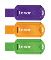 Lexar JumpDrive V20 8GB USB2.0 Flash Drive (3 Pack)