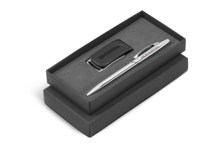 Renaissance USB & Pen Gift Set - Avail in Black, Brown or Navy