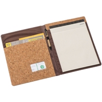 A4 cork material folder