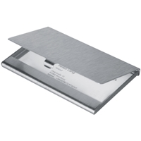 Aluminium card holder- matt finish