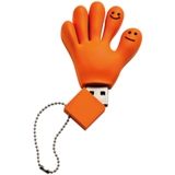 Smiley hands USB stick with 8Gb storage.