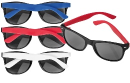 Sunglasses with colour accents