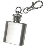 Hip flask key ring.