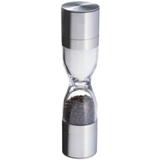 Stainless steel salt AND pepper mill - ceramic grinder mechanism
