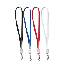 Silicone lanyard/charging cable