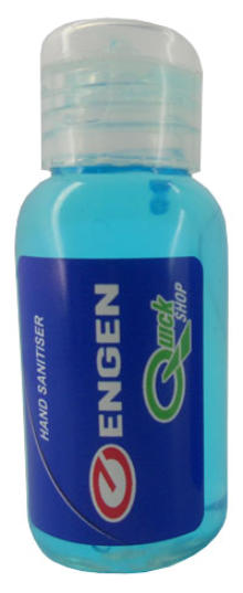 50ml Hand Sanitiser - Blue Gel  - Fliptop (70% Alchol) - Min 250