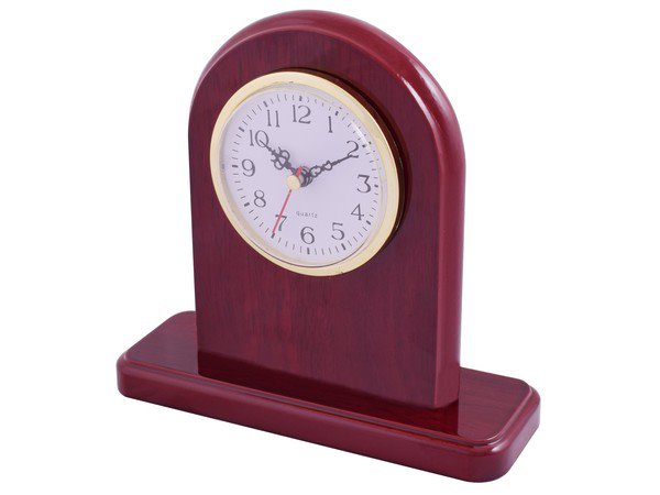 Rosewood Alarm Clock