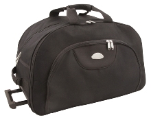 Black Crescent Trolley Bag