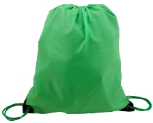 Black or RoyalBlue or Green or Red 210T Poly String Bag