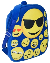 Emoji Backpack- Avail in: Blue or Pink