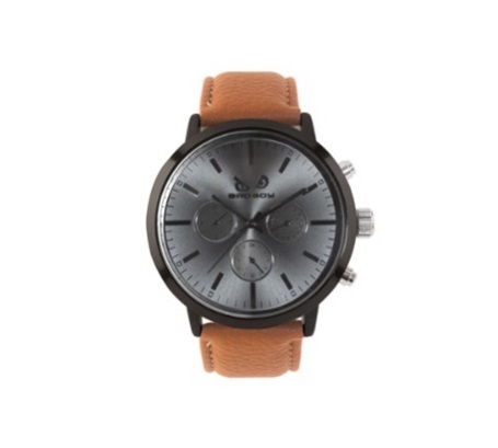 Stone Tan & Gun Watch