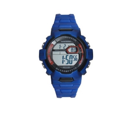 Digi Mid-Size 50M-WR Navy Watch