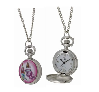 Funky Pendant Rose  Watch