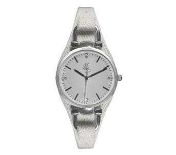 Broadway  Silver & White  Watch