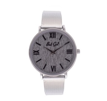 Glitter Glaze Silver Watch