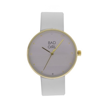 Aurora White & Gold Watch