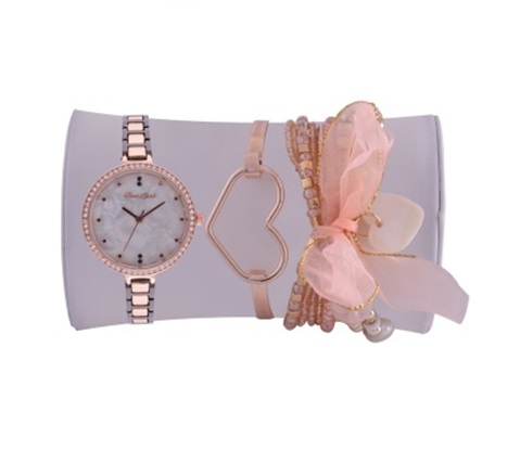 Ladies Gift Set. Watch & Jewellery Set in Gift Box