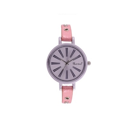 Gossip Silver and Pink Watch