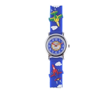 3-D - Jets (Blue) Kids Watch