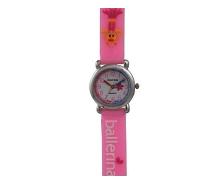 3-D - Ballerina (Pink) Kids Watch