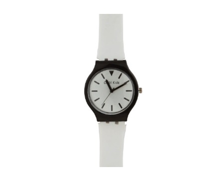 Slim Plastic - White Kids Watch