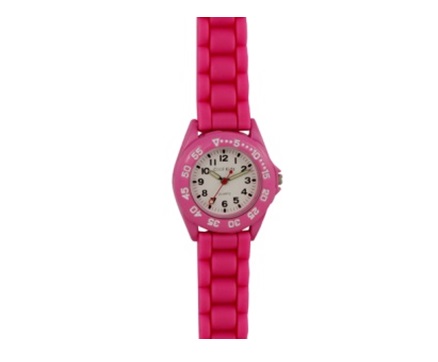 Sporty Resin (Pink) Kids Watch