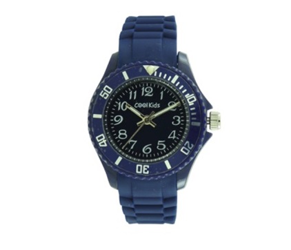 Neon Resin Blue Kids Watch