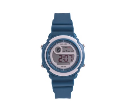 Digital Mid-size 30M WR Blue Kids Watch