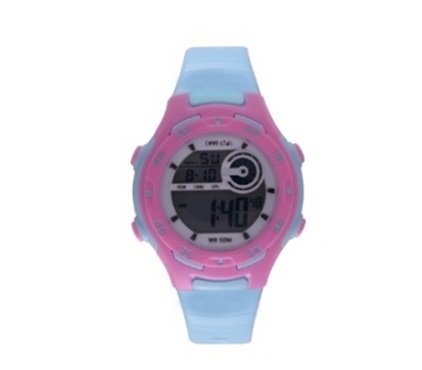 Soda Mid-Size Digital 50M WR Aqua Kids Watch