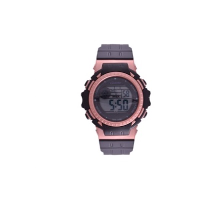 Digi-Midsize 30 M-WR Blk/Rose Lds  Rnd Watch