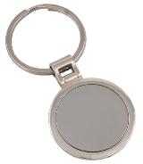 Budget Round Keyring