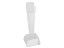 Crystal Trophy - Pillar in Satin Padded Box