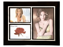 Black  3-in-1 Glass Photo Frame