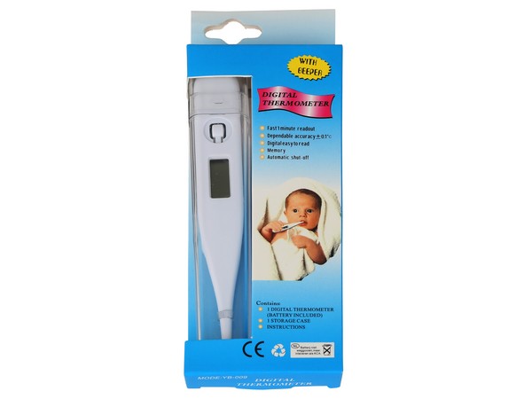 White Digital Thermometer