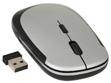 Silver Wireless Mouse