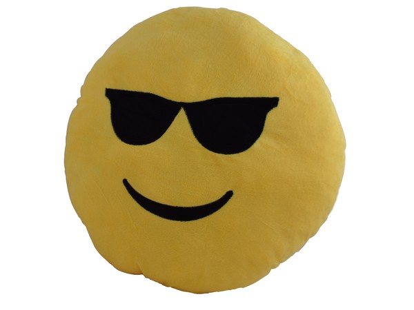 Emoji 40cm Cushion - Cool