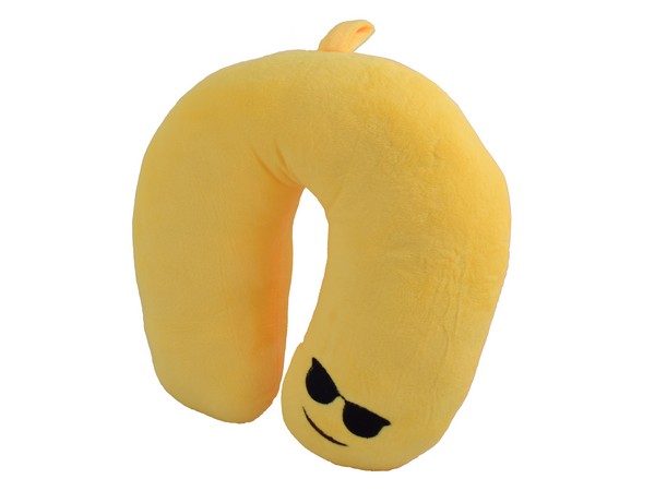 Emoji Travel Pillow - Cool