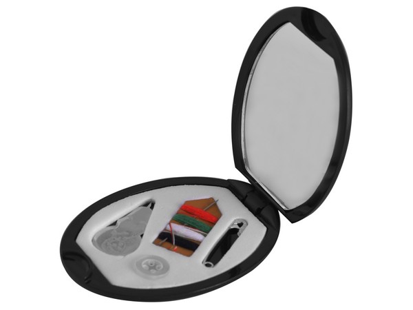 Sewing Kit & Mirror. Avail in Black or Blue