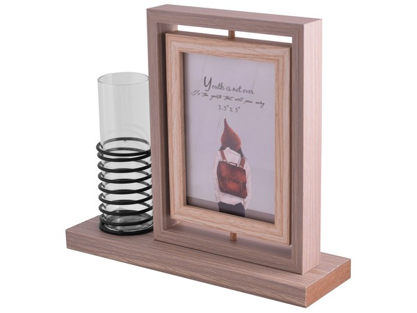 Swivel Photo Frame & Plant Holder