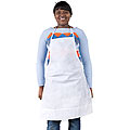 Non Woven Apron White