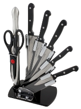 Fan Bakelite Knife Set 7-Piece