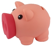 Rubber Piggy Bank