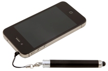 Black Retractable Stylus & Pen