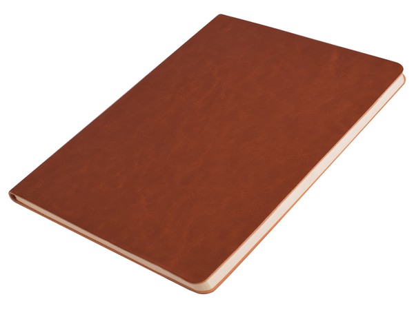 Soft Cover A5 Notebook [Brown]