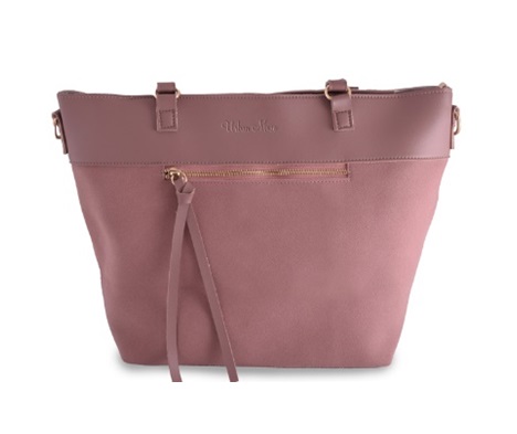 Autumn Tote Mauve Handbag